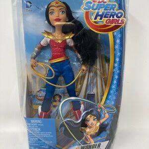 DC Comics Wonder Woman Doll - Vibrant Red, Blue, Gold